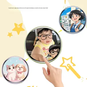 Insignia Electrónica Inteligente Dinámica de Metal Ultrafina de 10 mm y 1.85 Pulgadas con Pantalla HD para <span class=keywords><strong>Anime</strong></span>, con Transferencia de Fotos/<span class=keywords><strong>GIF</strong></span>/Vídeos - Product Image 2