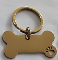 Etiquetas de Acero Inoxidable para Mascotas al por Mayor, Etiquetas de Aluminio Anodizado para Perros para Grabado, Sublimación y Personalización