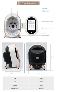 Non-Invasive Painless Facial <b>Skin</b> Analyzer for Instant <b>Skin</b> Health Report – USB Print <b>Skin</b> Care Device for Home & Clinic - Product Image 3