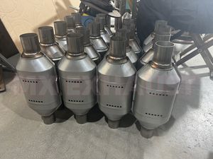 通用发动机零件催化转化器，带绵折催化剂基材EURO2 <span class=keywords><strong>3</strong></span> 4 5 - Product Image 6