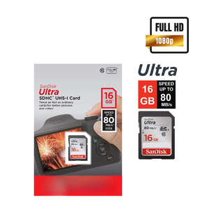 Tarjeta de Memoria UHS-I de 16 GB de Alta Velocidad Fabricada en Zhejiang, SDSDUNC-016G-GN6IN Ultra Genuina - Product Image 2