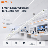 Modul Retrofit LED Trunking Kompatibilitas Universal ClickFast untuk Rel T5 T8 yang Sudah Ada di Proyek Ritel
