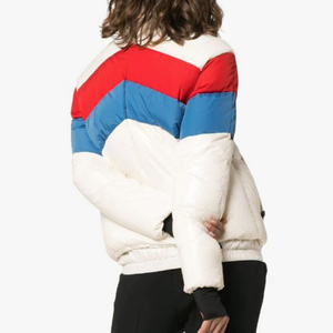 Nouvelles vestes d'hiver à capuche matelassées matelassées multicolores pour femmes - Product Image 4