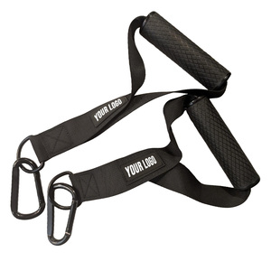 Poignées antidérapantes confortables pour machine à câble, accessoires d'entraînement <span class=keywords><strong>de</strong></span> résistance, poignée en D ultra résistante pour exercices <span class=keywords><strong>de</strong></span> gym - Product Image 1