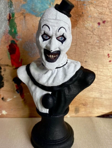 تمثال مهرج من الراتنج الأكثر مبيعًا تمثال تمثال يجلس على شكل مهرج تماثيل للحدائق الفنية للاستخدام الحرفي - Product Image 2