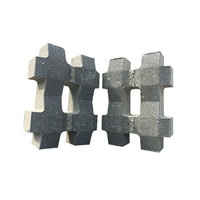 Dalles de pavage en béton emboîtables pour espaces de stationnement extérieurs, gris, 250x190mm, fabriquées à Guangzhou, BestSale