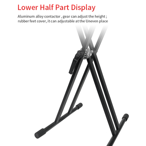 Nhà Máy Biểu Tượng Tùy Chỉnh Qa210 Có Thể Điều Chỉnh & Có Thể Gập Lại Đôi X Bàn Phím Đứng Bán Buôn Chuyên Nghiệp Nhạc Cụ Phụ Kiện - Product Image 3