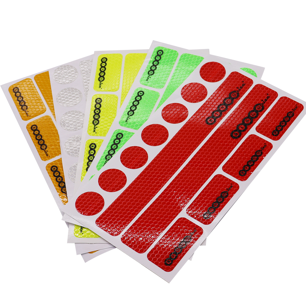 Наклейка на заказ, круглая светоотражающая лента, наклейка для предупреждения