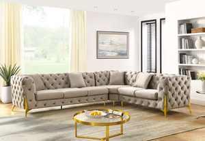 Winforce turchia mobili Chesterfield divano Set Live Room divano soggiorno 7 posti divano Set - Product Image 2