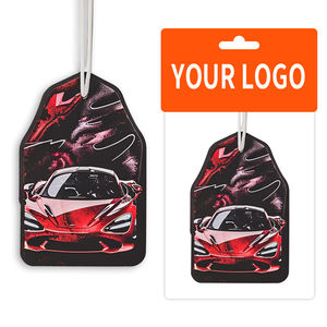 Bubble gum désodorisant suspendu gelée de vanille désodorisant suspendu véhicule désodorisant papier - Product Image 3