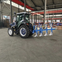 Arado Reversible de Tres Pliegues Pioneer 3 para Tractor, de Bajo Consumo, con Control Hidráulico para Maquinaria Agrícola de Labranza Eficiente