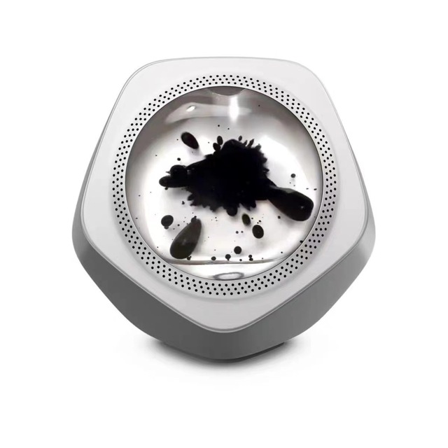 2024 Newest Style Magnetic Fluid Bluetooth Speaker Home Desktop Mini Super Bass Creative Gift Wireless Speaker