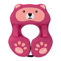 Flotteur de bain pour bébé Swimbobo, design ours mignon, non gonflable, léger, à porter sous les aisselles, pour utilisation en piscine, matériau réglable en mousse perlée