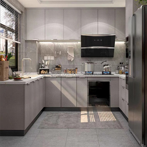 Tủ Bếp Hiện Đại Bằng Gỗ Nguyên Khối Được Sản Xuất Tại Trung Quốc - Product Image 3