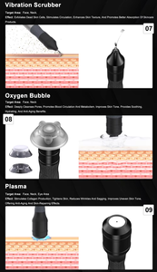 Machine <span class=keywords><strong>de</strong></span> soin du visage professionnelle verticale <span class=keywords><strong>de</strong></span> haute qualité 14 en 1, hydradermabrasion, nettoyage facial, pulvérisation d'oxygène, soin <span class=keywords><strong>de</strong></span> la peau, rajeunissement - Product Image 5