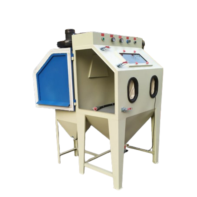 High Pressure Automatic Sand Blasting Machine Alloy Wheel Sandblaster
