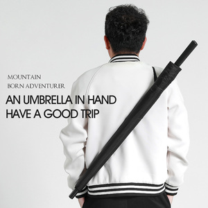 Grand cadeau d'affaires pour adultes Parapluies portables pliants automatiques durables avec logo personnalisé Haute protection avec contrôle manuel - Product Image 3