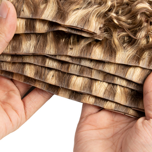 Wholesale Skin Raw Virgin Cuticle Aligned 17 Invisible <strong>Clips</strong> <strong>Clip</strong> <strong>in</strong> <strong>Hair</strong> Extensions 100% Human <strong>Hair</strong> Seamless <strong>Clip</strong> <strong>Ins</strong> - Product Image 3
