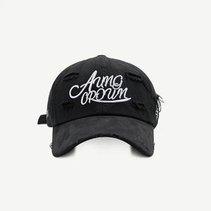 Chapeaux de papa à logo brodé personnalisé de haute qualité à la mode Casquettes de baseball en détresse - Product Image 4