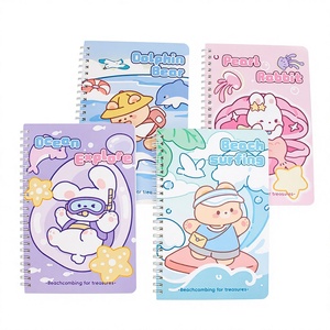 <span class=keywords><strong>Cuaderno</strong></span> Horizontal A5 con Espiral, Diseño de Dibujos Animados, <span class=keywords><strong>para</strong></span> Primaria, con Tapa Gruesa y Superficie Suave - Product Image 1