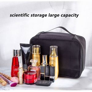 Sac de maquillage en PVC transparent personnalisé avec logo, tendance, écologique, portable, sacs cosmétiques en maille pour femmes - Product Image 2