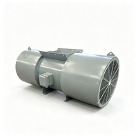 Ventilateur axial à jet avec silencieux pour parkings et extraction de fumée 380v 400v 415v Personnalisable