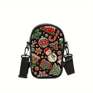 Navidad nicho personalidad Santa Claus Lindo bolso de mensajero versátil moda tendencia bolso de mujer - Product Image 6