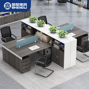 BGZ59-66 cao cấp chuyển đổi mở rộng mô-đun văn phòng máy trạm bàn thiết kế hiện đại bảng gỗ văn phòng cho nơi làm việc - Product Image 2