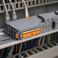 Modules d'extension de concentrateur B&R série X20HB avec ports fibre optique et RJ45 Fast Ethernet pour systèmes de concentrateurs modulaires X20