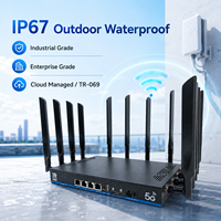 Router CPE Industrial WiFi 7 5G con Doble SIM y Failover, OpenWRT, Administrado en la Nube, TR-069, ODM, OEM, de Fábrica