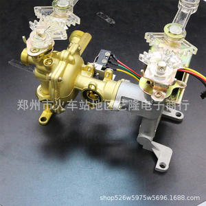 Válvula de gas, conjunto de válvula de bloqueo de agua y gas, latón, eléctrica, para calentador de agua doméstico, accesorios universales - Product Image 1