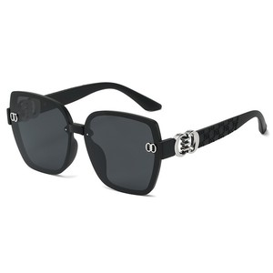 Lunettes <span class=keywords><strong>de</strong></span> <span class=keywords><strong>soleil</strong></span> <span class=keywords><strong>de</strong></span> luxe pour femmes, style vintage, nouvelle collection, grande monture, vente en gros 2026 - Product Image 5