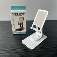 Support de téléphone portable et tablette réglable et pliable, support de téléphone portable flexible pour bureau, support de téléphone de bureau tendance