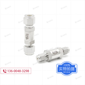Válvula de Retención de Acero Inoxidable 316L, 3000 Psi, Presión de Apertura de 1 Psi, Recta, Manual, Uso General - Product Image 3