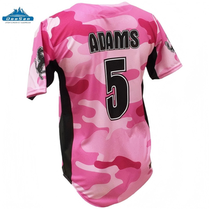 Collection de maillots de baseball Doosansports Stallion Camouflage - Uniforme d'équipe multicolore avec nom et numéro personnalisés - Product Image 4