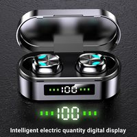 Mini Auriculares S10 Tws Bt 5.1 Intrauditivos Inalámbricos con Pantalla Digital Táctil, Sonido Estéreo de Alta Fidelidad y Llamadas de Alta Definición