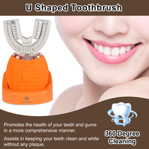 2026 새로운 휴대용 미니 전동 칫솔 충전식, U 자형 및 여행용 자동 칫솔 - Product Image 6