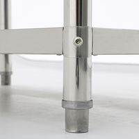 Équipement de Restaurant professionnel Tables en acier inoxydable Tables de travail de cuisine Table Ss Banc de travail pour Offre Spéciale