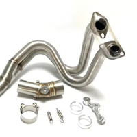 Système d'échappement complet de course modifié de qualité européenne pour moto V8, compatible JOG V8, DIO, BWS, ZX, DIO90, RR, DIO 26AA, ZX 26AA