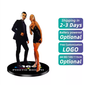Photomaton portable, photomaton rotatif automatique sans fil à 360 degrés pour <span class=keywords><strong>Instagram</strong></span> - Product Image 3