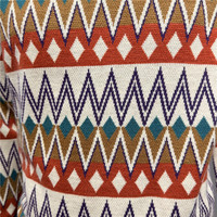 Pull-over en tricot jacquard à col rond pour homme, motif camouflage, manches longues, en laine/acrylique, personnalisé OEM ODM, 800g