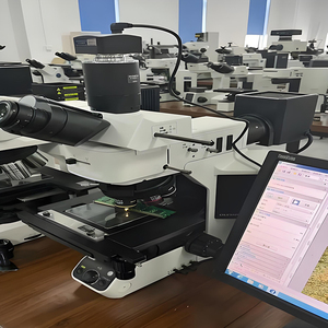 Công nghiệp bán dẫn Wafer kiểm tra kính hiển vi sáng tối lĩnh vực phân cực quang học phân tích metallographic thiết bị - Product Image 4