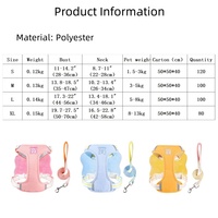 animal de compagnie chien chat accessoires luxe teckel nœud papillon sans traction corde laisse chien chat laisse harnais set