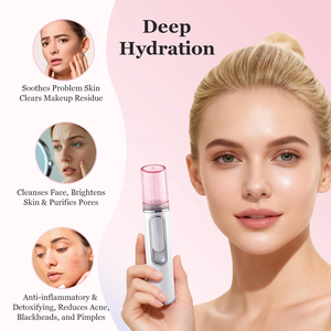 Appareil de pulvérisation faciale générant de l'ozone, arrêt automatique, pour hydrater la peau, vaporisateur facial <span class=keywords><strong>à</strong></span> eau ozonée - Product Image 3