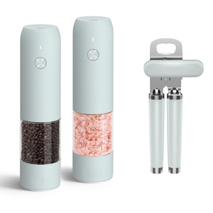 Modern Automatic <b>Pepper</b> Plastic ABS Spice Mill Kitchen Accessories Rechargeable One Button Operating System - Product Image 1