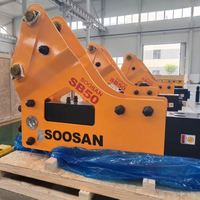 Prix d'usine OEM SB50 Brise-roche hydraulique latéral pour excavatrices, couleur personnalisable, outil de démolition fiable, certifié CE.