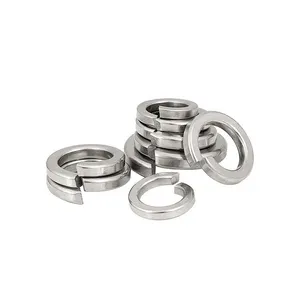 Gb93 Wholesale Custom Spring Helical Split Ring Lock Washer - Split Lock Washer GB93 - Stainless Steel A2 A4 Spring Washer