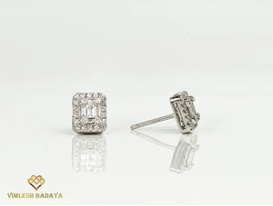 Ensemble de boucles d'oreilles en diamants cultivés en laboratoire de qualité supérieure, or massif, 0,58 ct, diamants créés en laboratoire, bijoux fins, cadeau pour femmes - Product Image 3