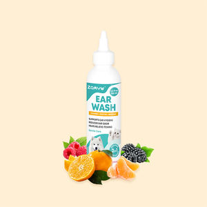 Etiqueta privada 100mL Eliminador de olores de mascotas <span class=keywords><strong>Gotas</strong></span> <span class=keywords><strong>para</strong></span> los oídos Manguera degradable <span class=keywords><strong>para</strong></span> limpieza de oídos de perros gatos y eliminación de <span class=keywords><strong>cera</strong></span> - Product Image 3