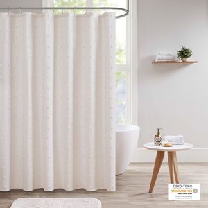 DB Brooklyn Luxury 3D Printed Polyester Bath <b>Curtain</b> Modern <b>Shower</b> <b>Curtain</b> Jacquard Pom Pom Luxury Bathroom Decor <b>Hook</b> Technolog - Product Image 1
